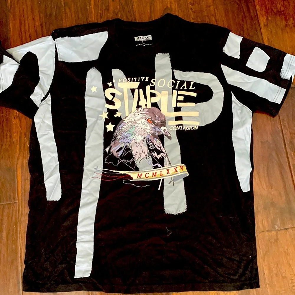 Mens staple pidgeon t shirt size large - Picture 1 of 5